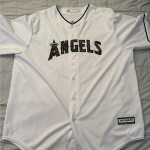Majestic White Angels Team Jersey